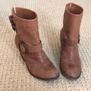 Lucky Brand Brown Booties